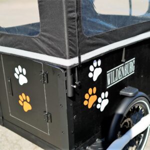 Wildenburg Nordic Plus Dog El-ladcykel med frontdør til hund