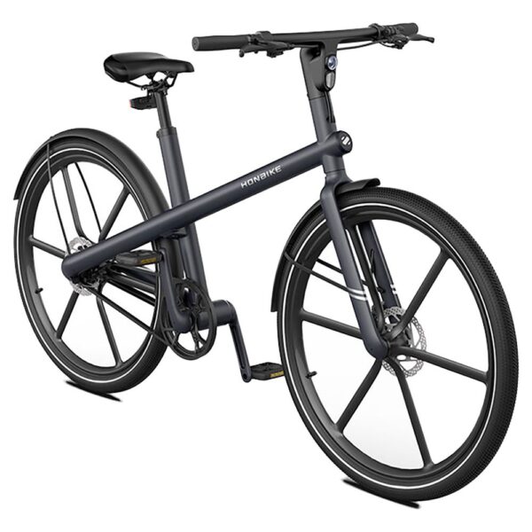 Wildenburg X Honbike Uni4 El-cykel – Antracitgrå
